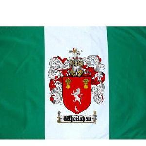 Wheelahan Coat of Arms Flag / Family Crest Flag Cheap Pice Cost