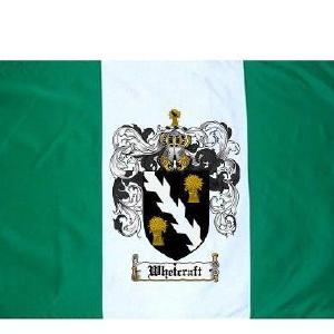 Whetcraft Coat of Arms Flag / Family Crest Flag Buy Cheap Perfect