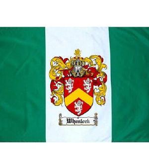 Whenlock Coat of Arms Flag / Family Crest Flag Cheap Get To Buy