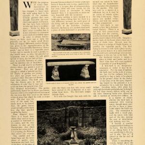 1916 Article Pottery Garden Ornament Statuary Bird Bath - ORIGINAL GM1 Cheap Sale Geniue Stockist