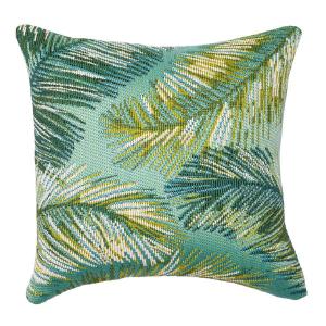 Marina Palm Border Indoor/Outdoor Pillow 18" x 18" Stockist Online