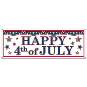 4th of July Sign Banner Outlet With Paypal Order