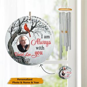 Always With You Blossom Tree Personalized Memorial Wind Chime With Paypal Low Pice
