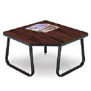 (Scratch & Dent) OFM Outlet 30" x 30" Corner Table, Mahogany Sale Low Pice