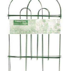 Glamos Wire Products 770089 Folding Wire Border Fence, 32" x 10', Steel Pay With Visa For Sale