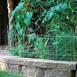 Glamos Wire 778009 Folding Wire Fence, Green, 18'' x 8' For Sale Top Quality