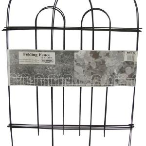 Glamos 770190 Folding Wire Fence, black, 32' x 10' Best Place To Buy Online
