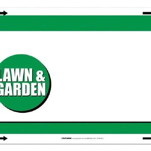 Centurion 7061790 Lawn & Garden 1 Up Weatherproof Sign Sheet, Polyethylene, 11 in x 8.5 in Fashionable Cheap Online