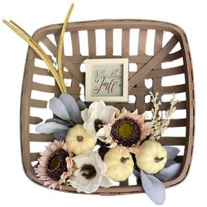 Gathering Fall | DIY Fall Tobacco Basket Wreath Footlocker Finishline Cheap Pice