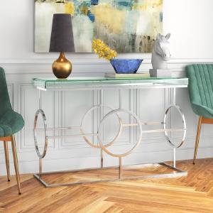 Averi 44'' Console Table glass Mirrored Top Buy Cheap Latest