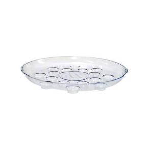 12" Clear Carpet Saver Plant Saucers Discount Collections
