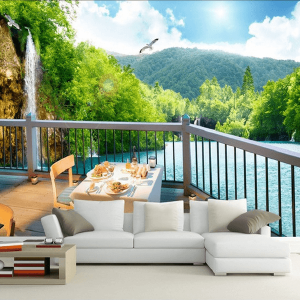 Balcony Lake Scenery Finishline Online