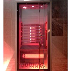 ZUA HEALTH 1 PERSON FULL SPECTRUM INFRARED SAUNA ROOM LOW EMF VERSION 100% Original Online