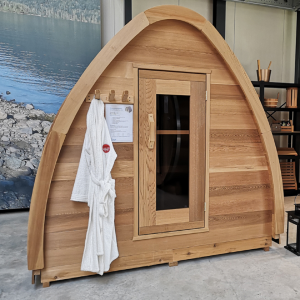 Leisurecraft Pod Sauna Mini Red Cedar Knotty B 214 x L 214 cm Package Deal Many Kinds Of Cheap Online