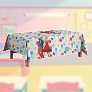 Juf Roos | Tafelkleed | Verjaardag | 120 x 220 cm | Wasbaar Get To Buy For Sale