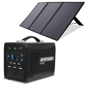 1000W Solar Generator Power Station, 515Wh, LED Display - Genpower 100% Authentic Cheap Online