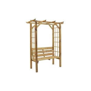 Wooden Pergola with Bench Small Latest Collections Cheap Pice