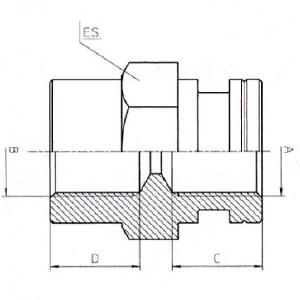 B & H Standard - Female/female adaptor Cheap Sale Collections