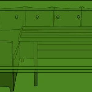 OVERTRK T/ESTHER DINING LOUNGEST 240X190X76CM Low Pice Fee Shipping