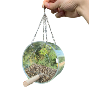 Acrylic Bird Feeder Outdoor Food Box Online Online Original