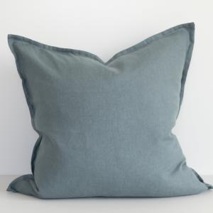 Ava Linen Filled Cushion - Pine Cheap Online