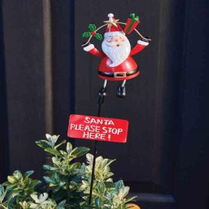 Santa Claus Stake Free Shipping Classic