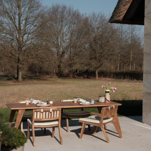 Tuintafel Low Dining - Sierra - Teak - 240 cm With Credit Card Free Shipping