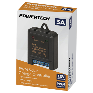Powertech Miniature 12V 3A PWM Solar Charge Controller Free Shipping For Sale