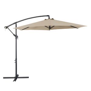 Bracken Outdoors Siena Sand 3m Round Banana Cantilever Parasol *Damaged Box* Release Dates Sale Online