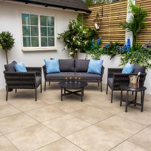 Bracken Outdoors Monaco Rope Lounge Garden Sofa Set Order