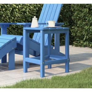 Adirondack hagebord havbl 38x38x46 cm HDPE Clearance Eastbay