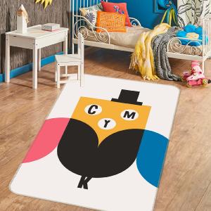 3D Cartoon Owl 1027 Boris Draschoff Rug Non Slip Rug Mat Cheap Sale Excellent