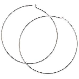 Earring Findings, Chandelier Hoop 1/2 Inch Diameter, Sterling Silver (1 Pair) Cheap Sale Amazing Pice