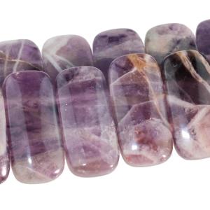 Dog Teeth Amethyst 10x20 Double Drill 8-Inch Buy Cheap Reliable