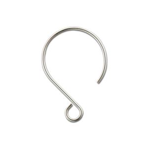 Earring Findings, Balloon Ear Wire 18x26mm, Sterling Silver (1 Pair) For Cheap