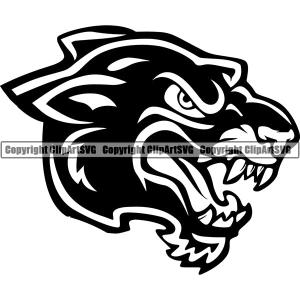 Panther Jungle Big Cat Animal ClipArt SVG Visit New For Sale