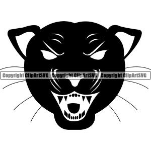 Panther Jungle Big Cat Animal ClipArt SVG On Hot Sale