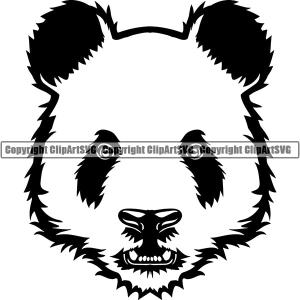 Panda Bear Animal ClipArt SVG Deals Cheap Online
