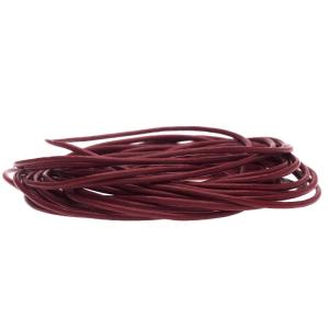 Leather Cord, Round 1.5mm, Corida Red, by Leather Cord USA (1 yard) Sale Cheapest
