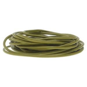 Leather Cord, Round 2mm, Absinth, by Leather Cord USA (1 yard) Discount Pices