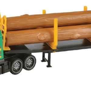 Motor Max Trucking World Die-Cast Transporter Logging Trailer Free Shipping Fashionable