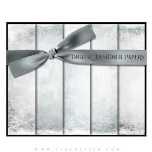 Digital Designer Paper Set - Shaded Garden Pictures Cheap Online