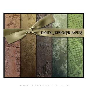 Digital Designer Paper Set - Hard Rock Cheap Sale With Credit Card
