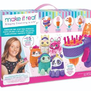Make It Real Amigurumi: Knitted Friends Set. 2025 New For Sale
