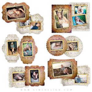 Die Cut Card Design Set - Fleur De Lis Outlet Excellent