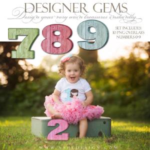 Designer Gems - Wooden Numbers Looking For Online