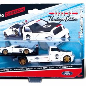 Maisto Design 1:64 Elite Transport Ford Heritage Series 2021 Ford GT Free Shipping Pices