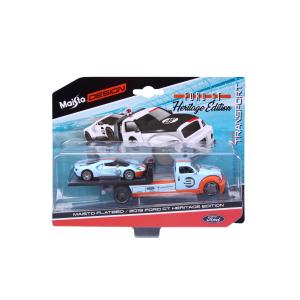 Maisto Design 1:64 Elite Transport Ford Heritage Series 2019 Ford GT Cheap Nicekicks