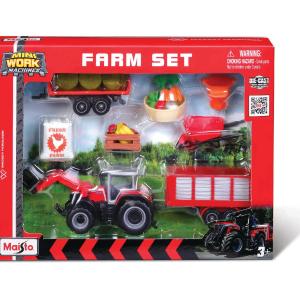 Maisto Mini Work Machines Farm Set Massey Ferguson Big Sale Sale Online