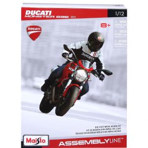 MAISTO 1:12 ASSEMBLY LINE MOTORCYCLES 2011 DUCATI MONSTER 696 Low Cost Cheap Online